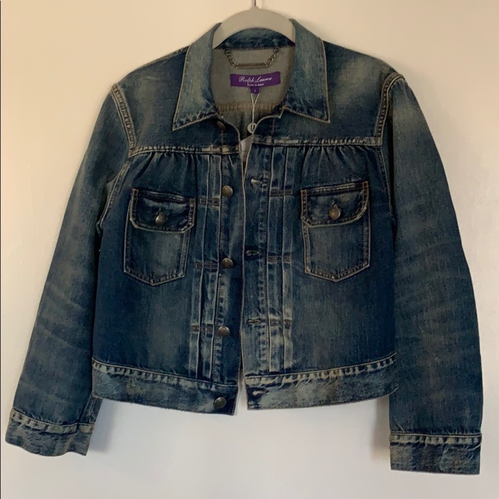 Ralph Lauren Cropped Denim Jacket